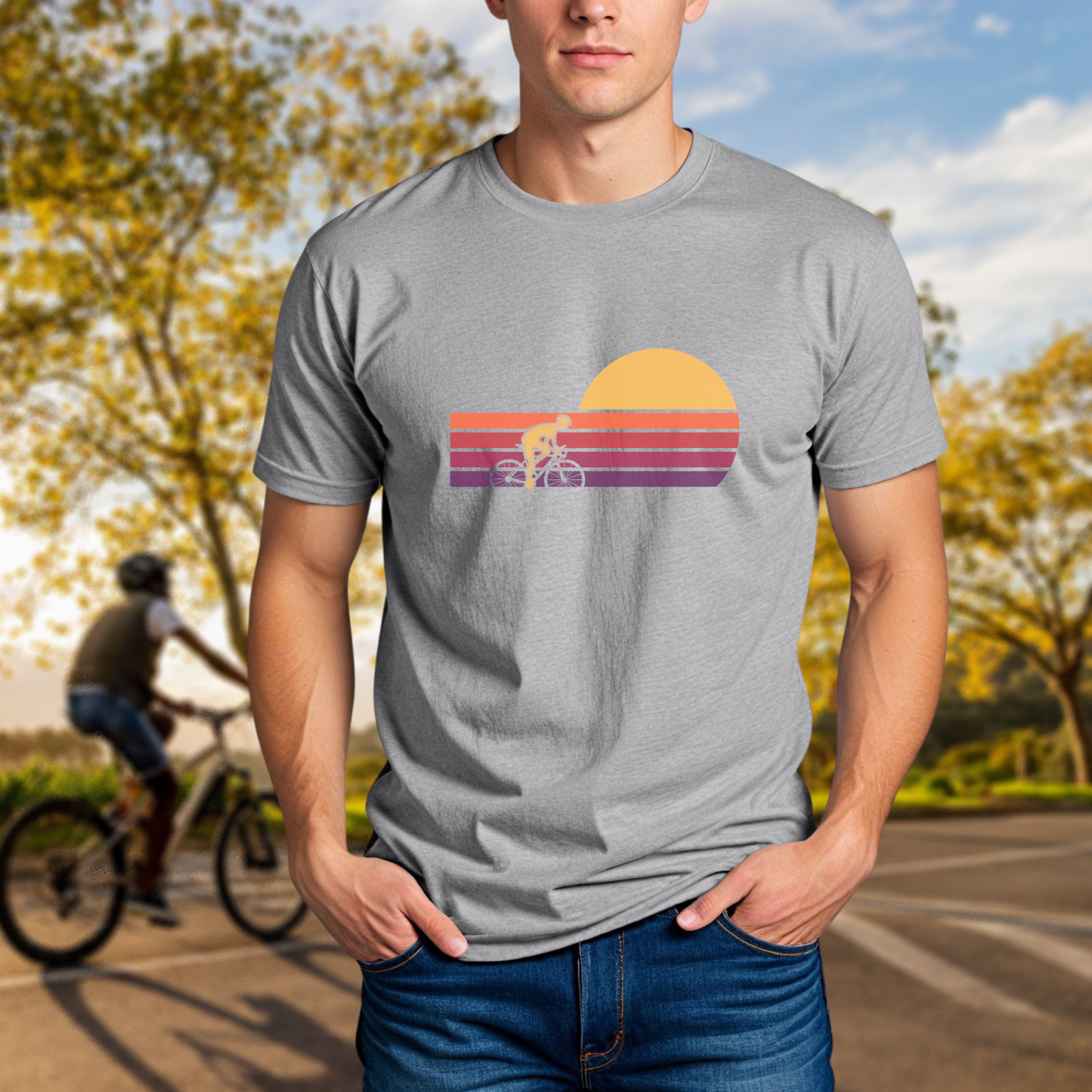 Bike Sunset Silhouette - Chainline Collective