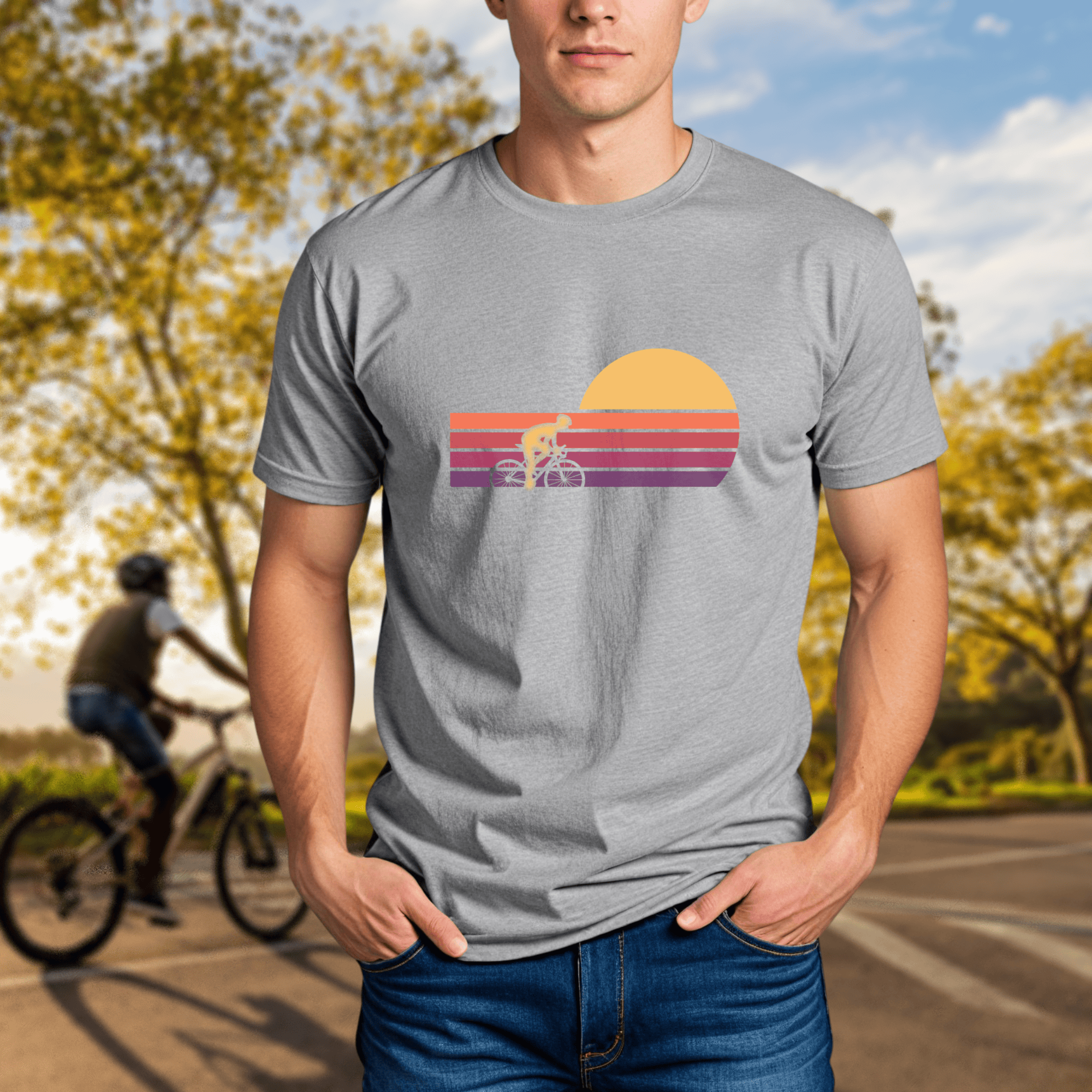 Bike Sunset Silhouette - Chainline Collective
