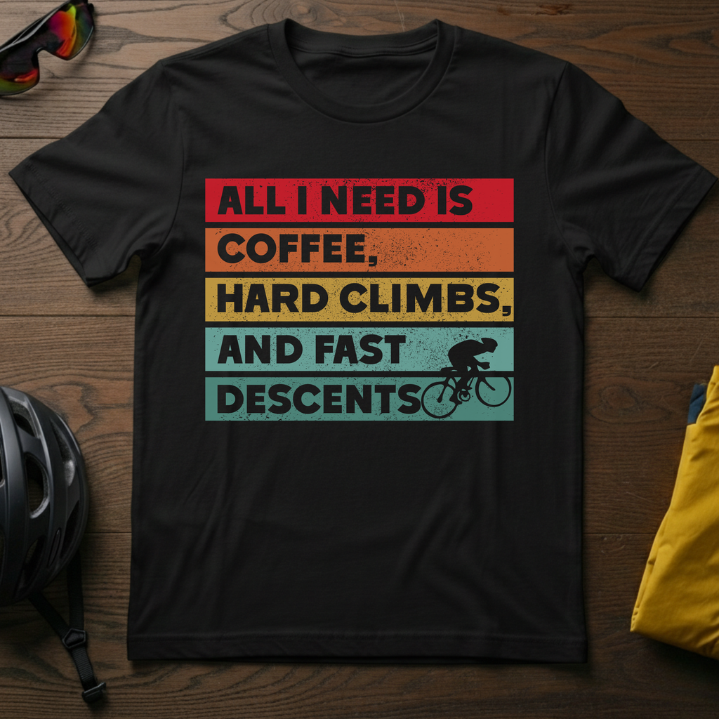All I Need is Coffee, Hard Climbs, and Fast Descents - Chainline Collective