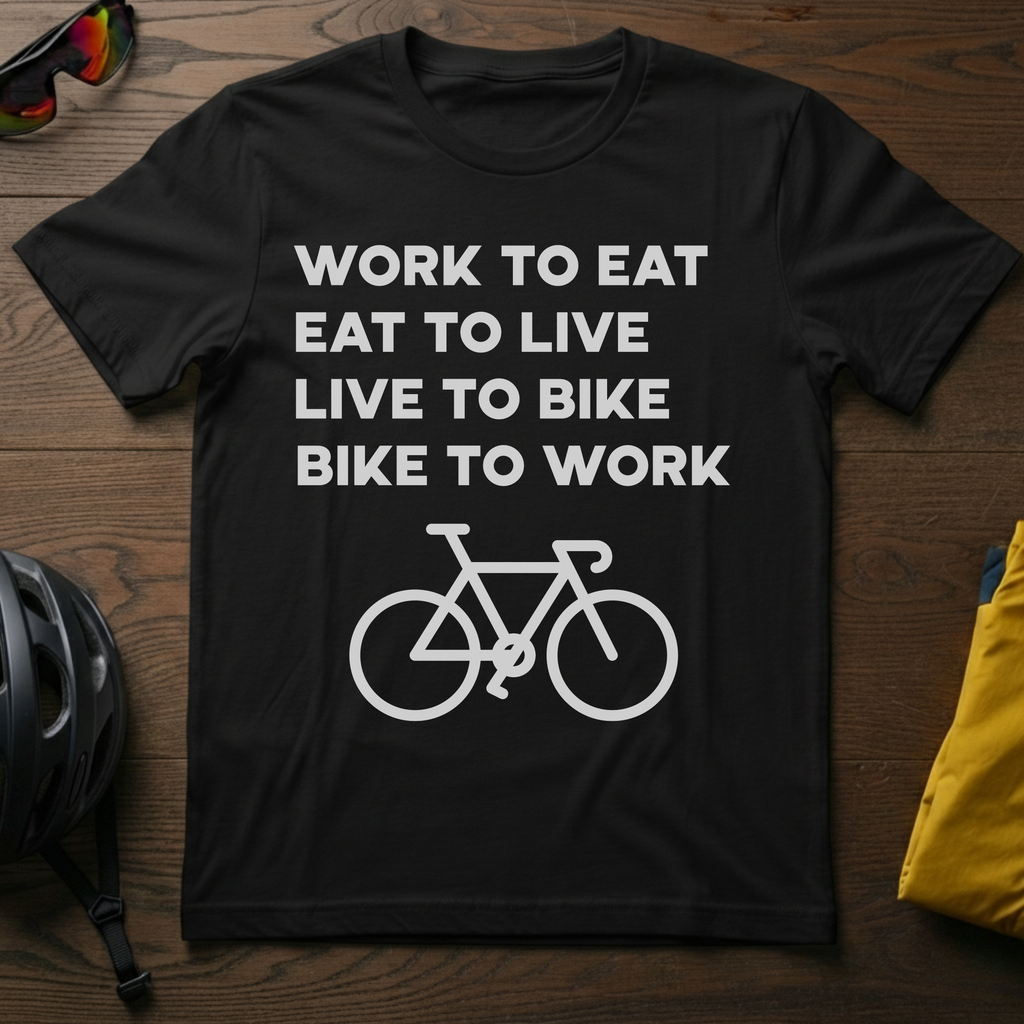 Work to Eat - Eat to Live - Live to Bike - Bike to Work - Chainline Collective