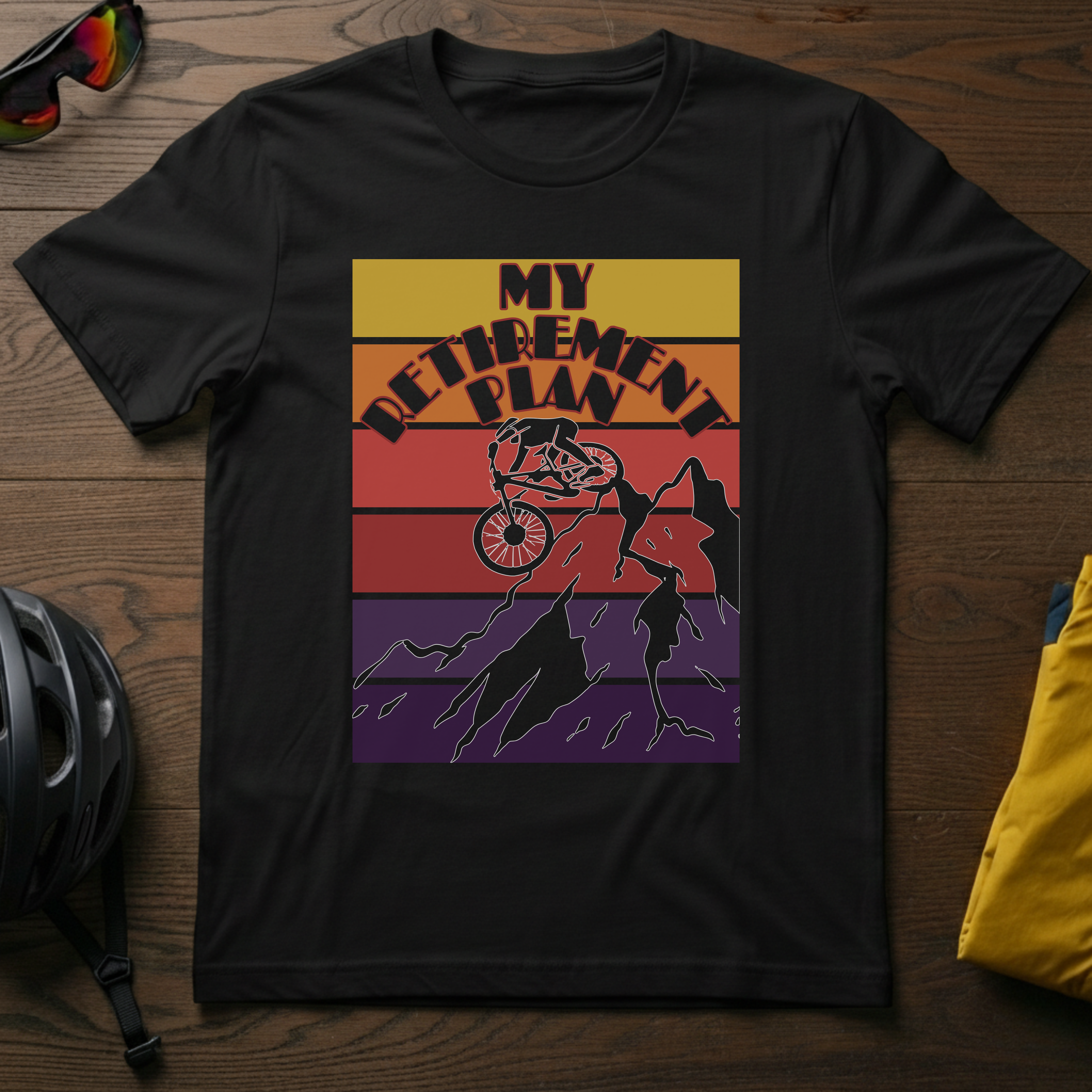 My Retirement Plan Tee, MTB Version - Chainline Collective