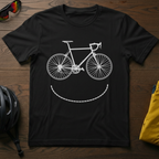 Smiley Bike T-Shirt - Chainline Collective