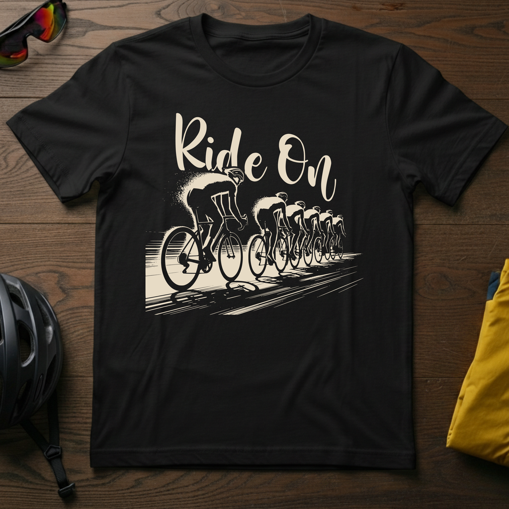 "Ride On" Paceline Tee - Chainline Collective
