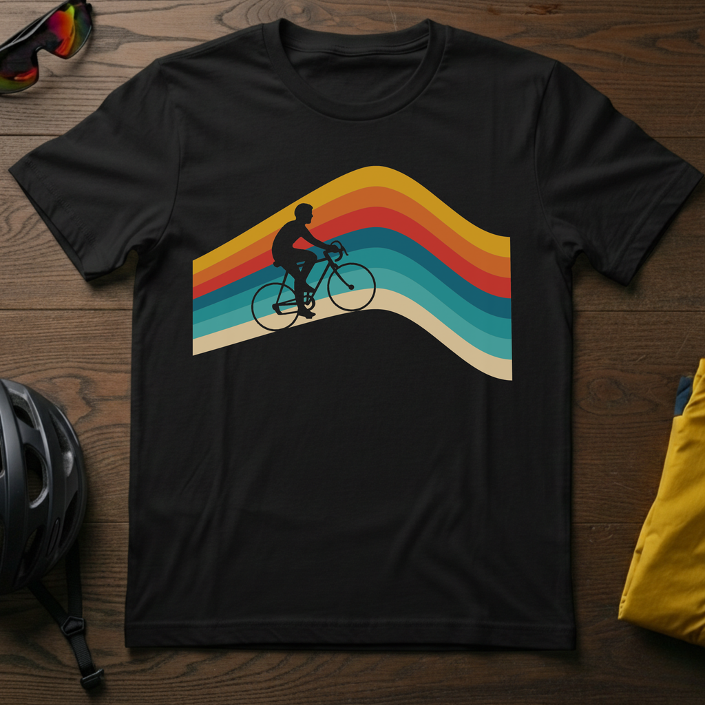 Road Biking Retro Rainbow - Chainline Collective