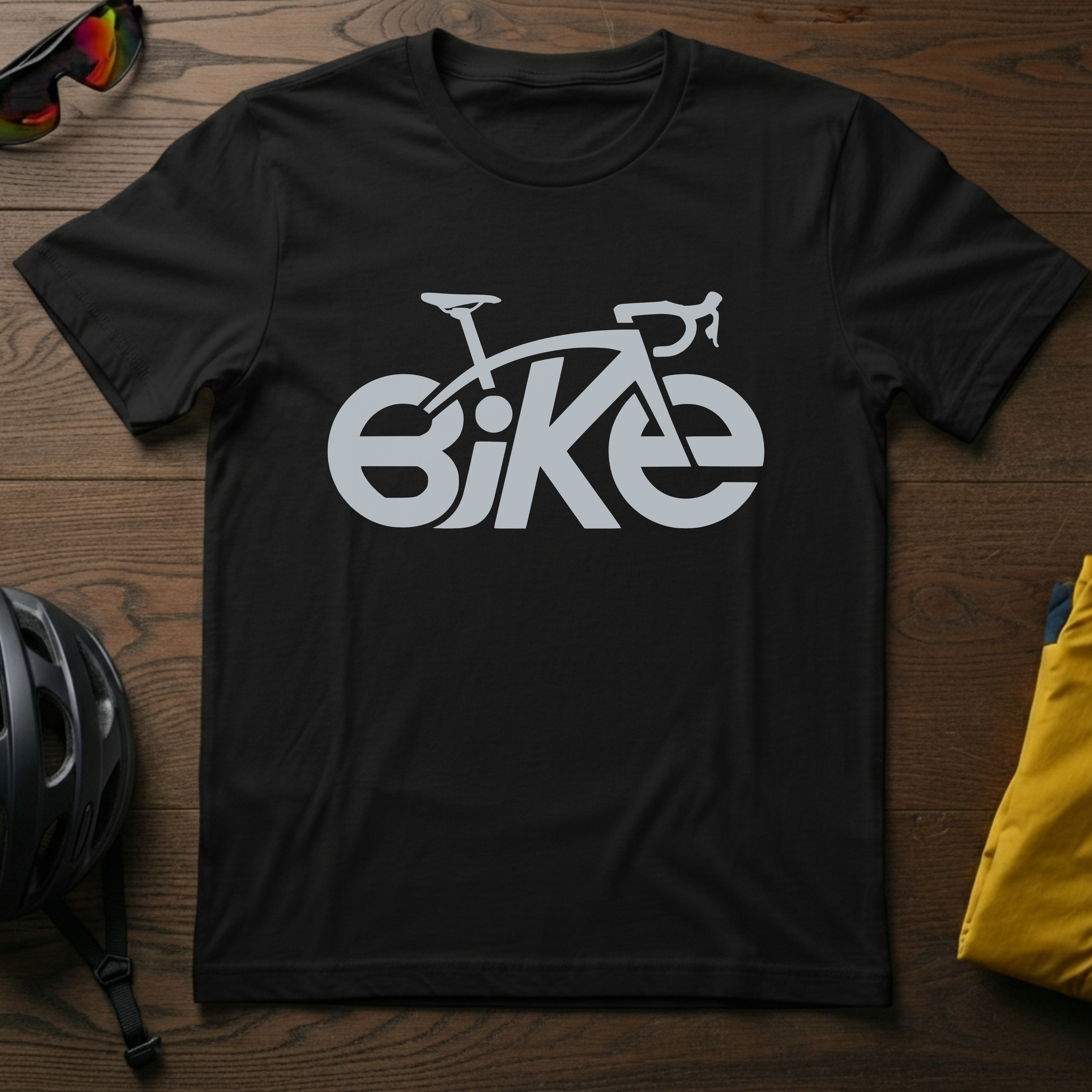 Bike Typography Art - Chainline Collective