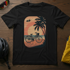 Bicycle on the Beach at Sunset - Chainline Collective