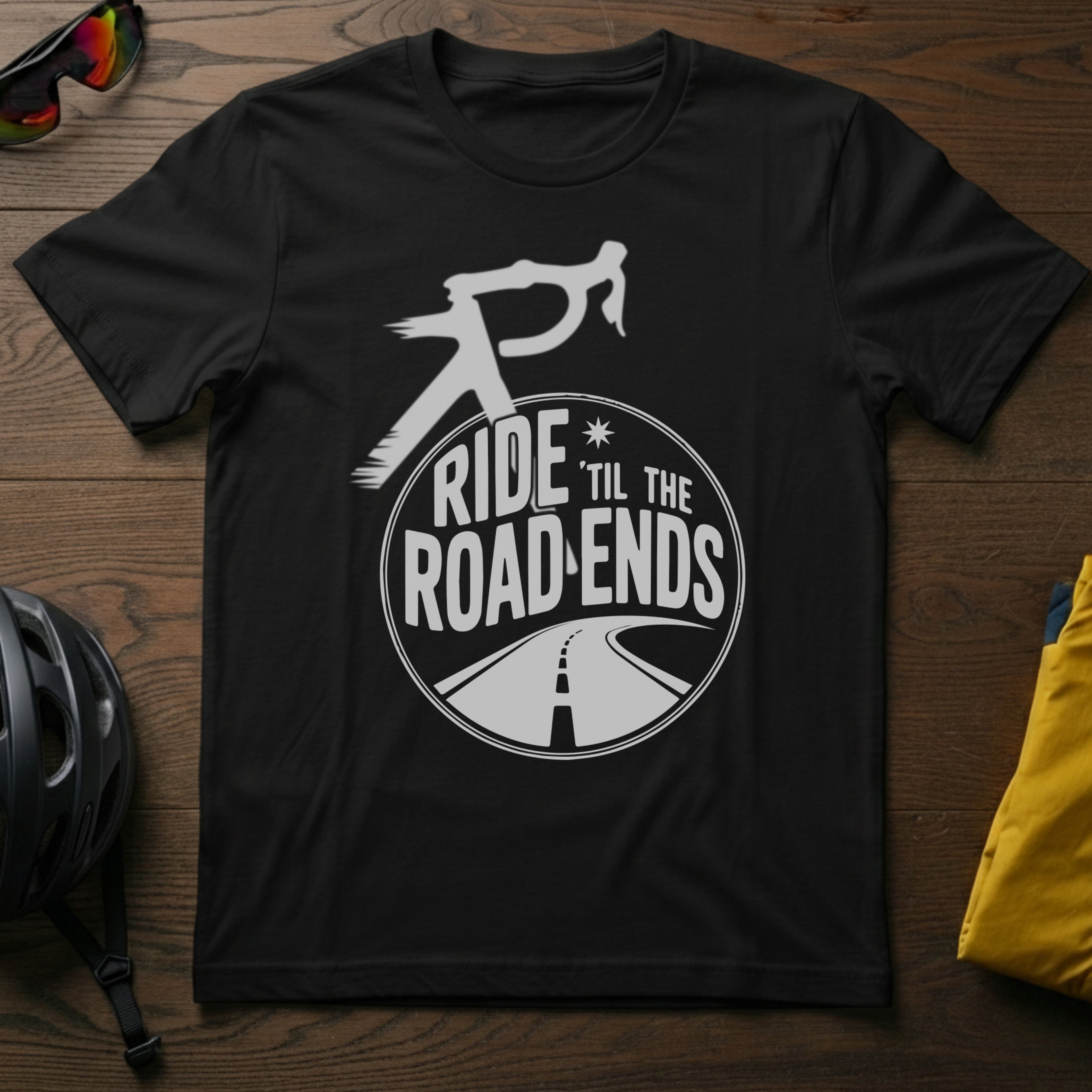 Ride 'Til the Road Ends Tee - Chainline Collective