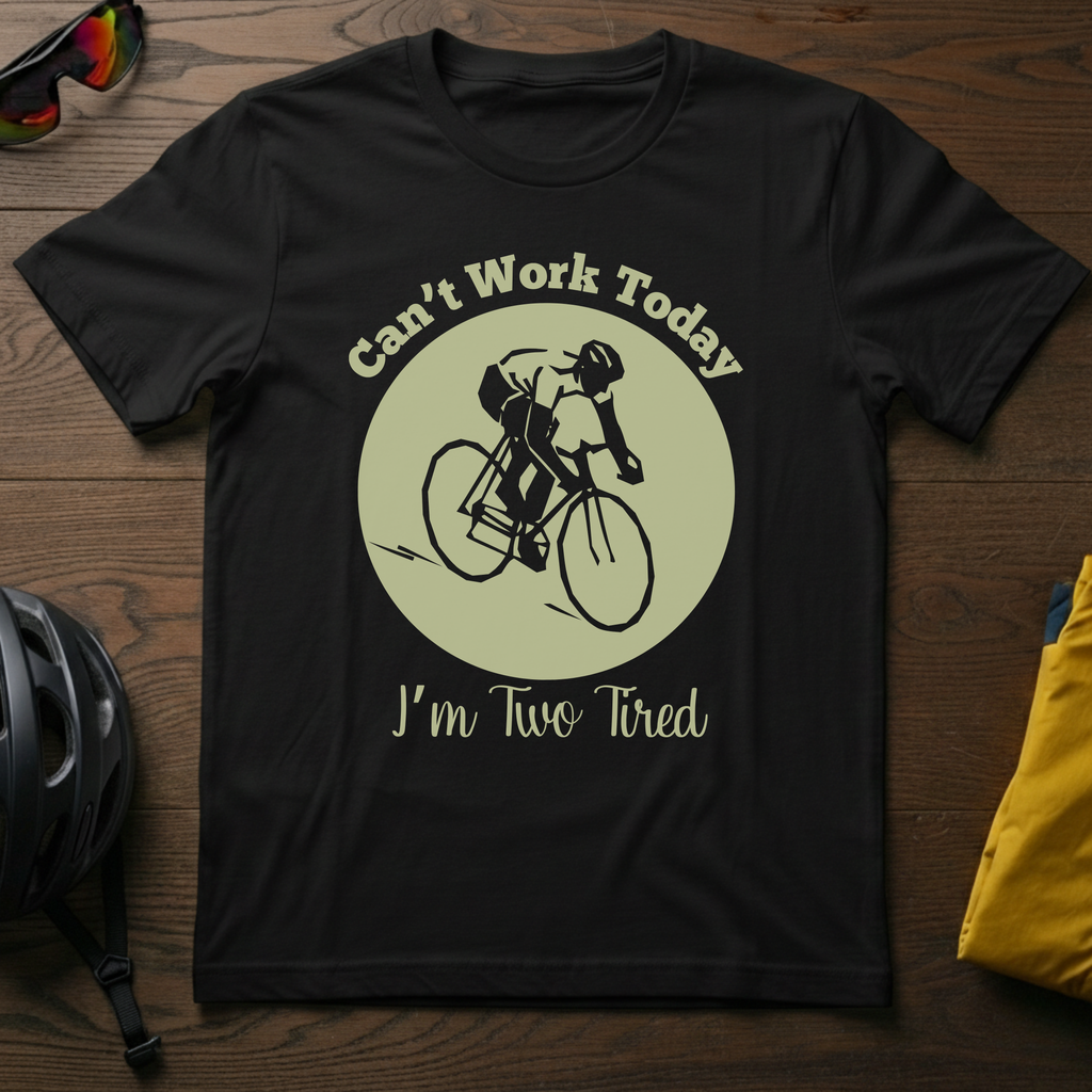 Can't Work Today I'm Two Tired - Road Bike - Chainline Collective