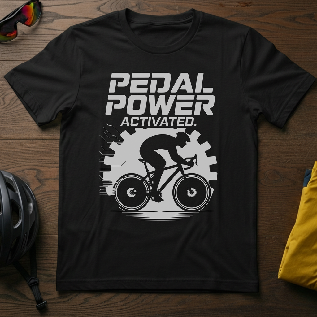 Pedal Power Activated Tee - Chainline Collective
