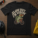 "Slow But I’m Vibin'" Turtle Tee - Chainline Collective