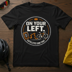 "On Your Left -- Satellites Saw That" Tee - Chainline Collective