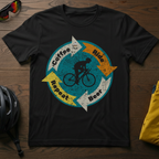 Cyclist Life Cycle T-Shirt - Coffee -> Ride -> Beer -> Repeat - Chainline Collective