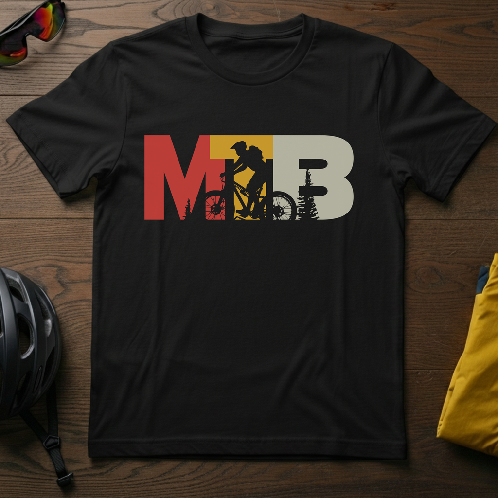 MTB Typography Silhouette - Chainline Collective