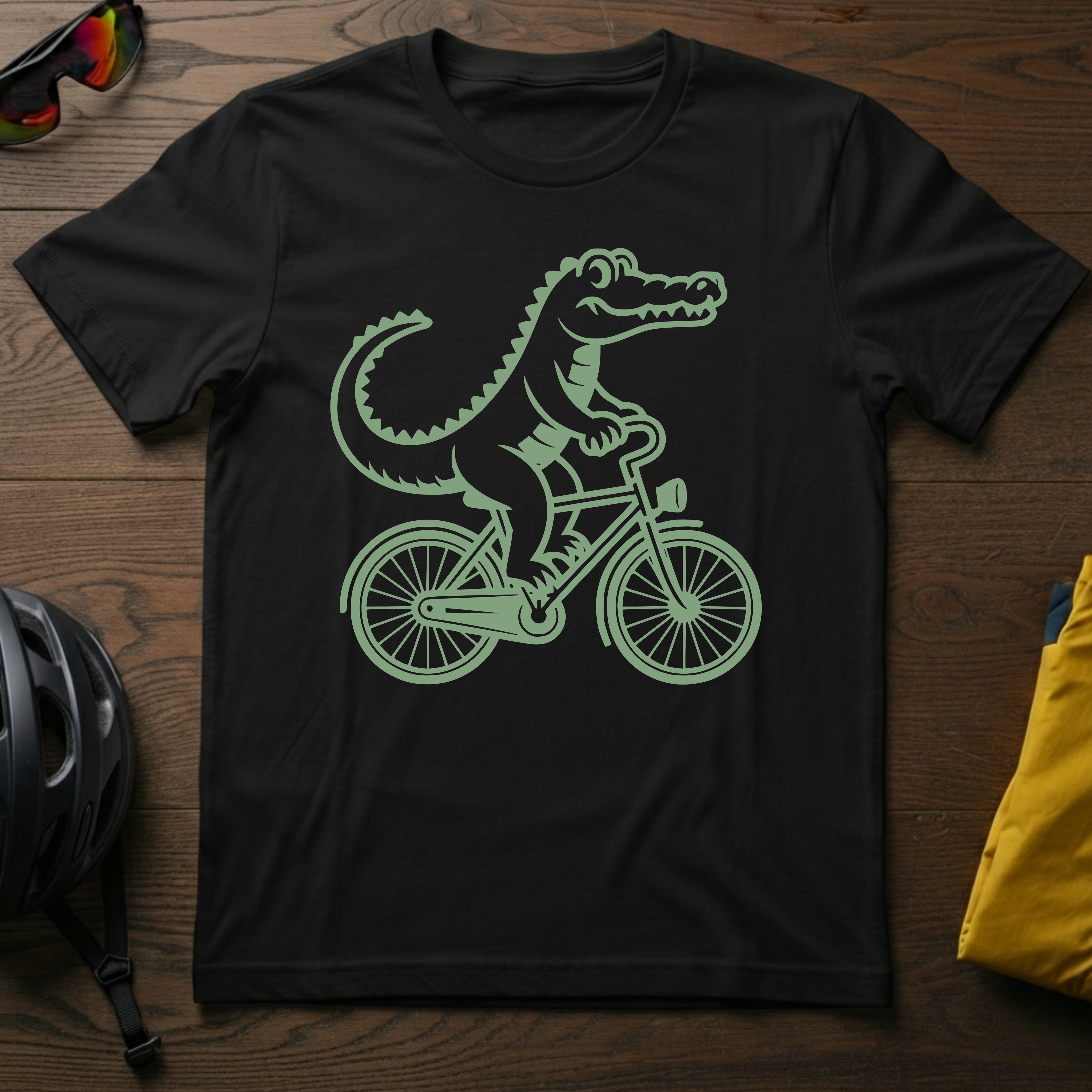 Gator on a Bike Tee - Chainline Collective