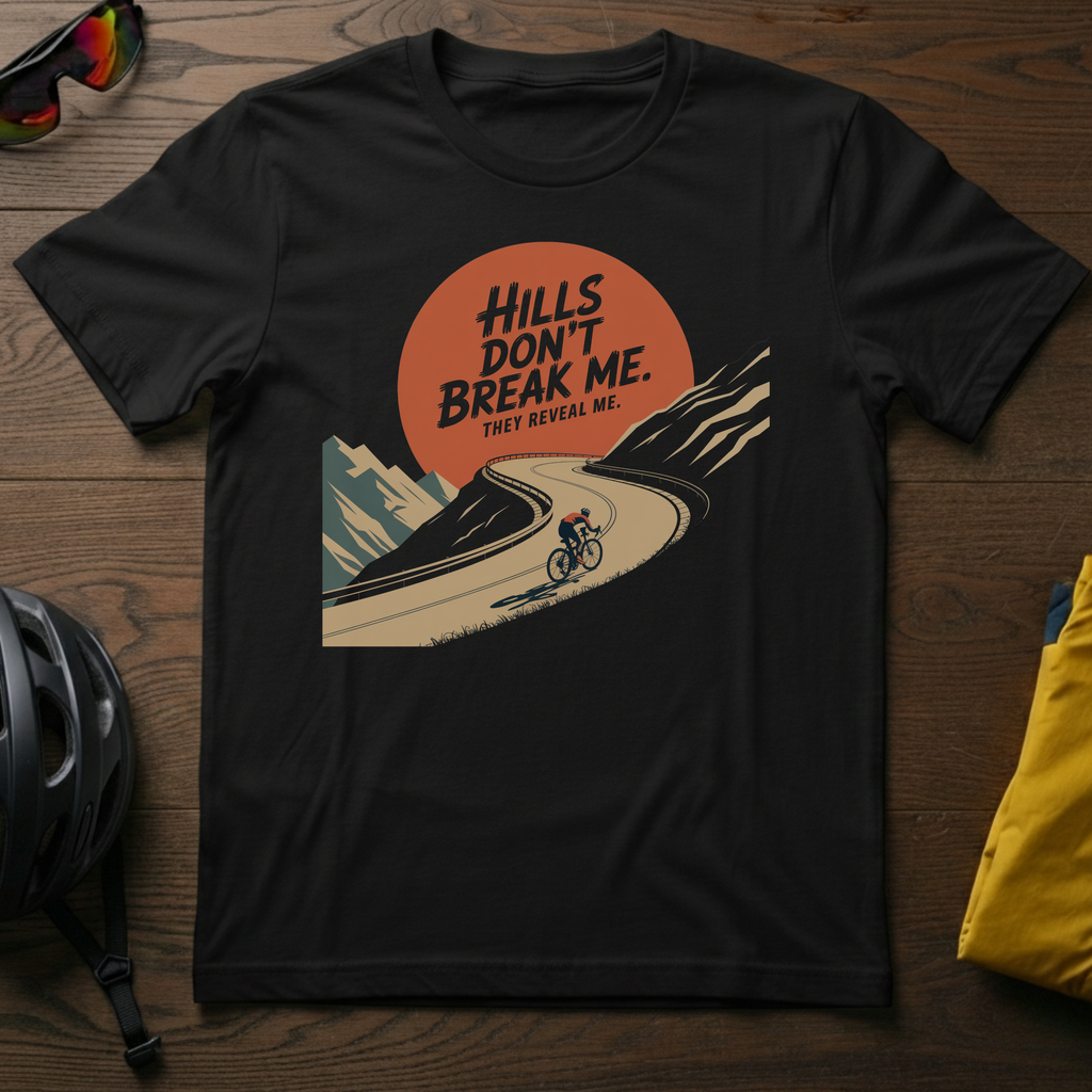 "Hills Don't Break Me... They Reveal Me" Tee - Chainline Collective