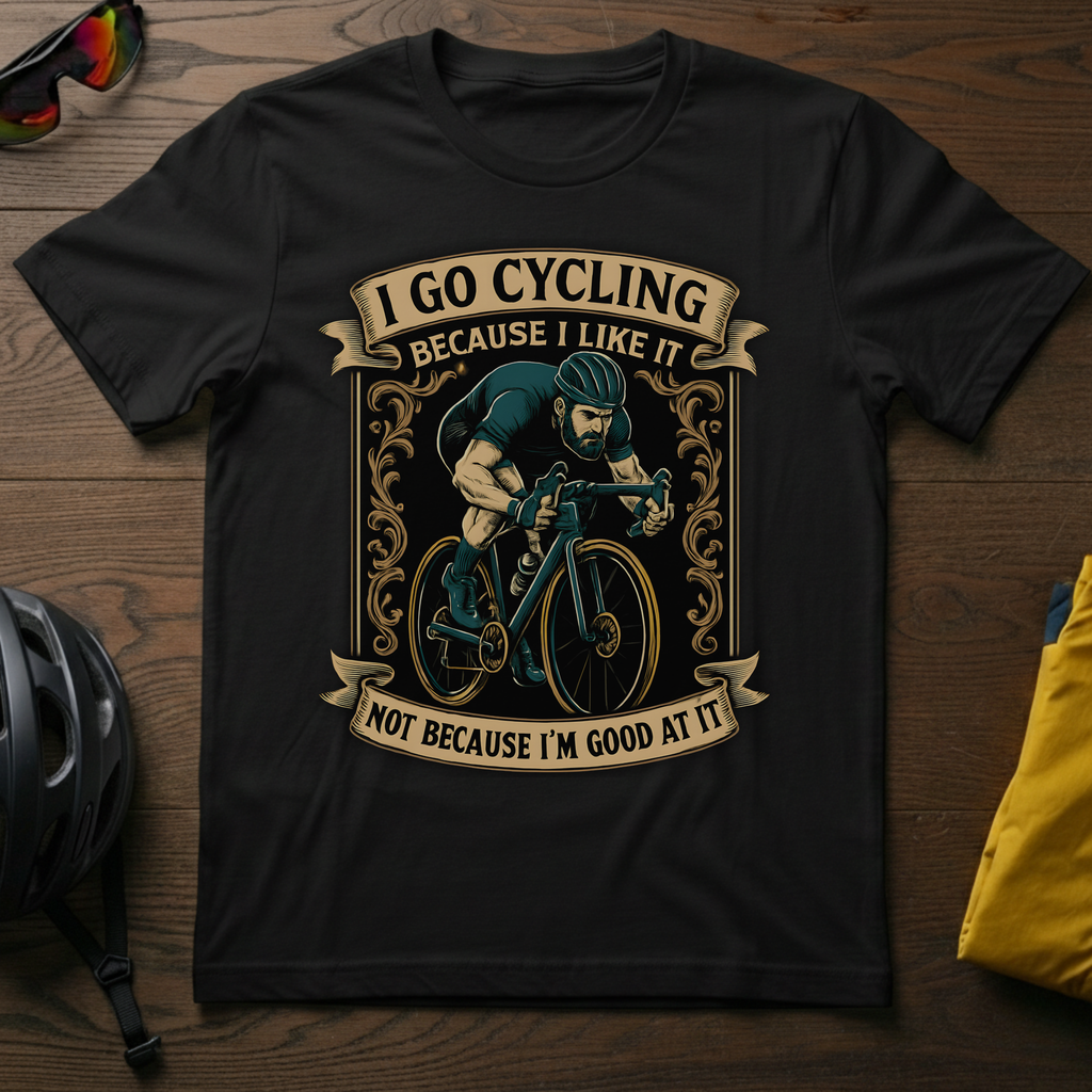 I Go Cycling Because I Like It, Not Because I'm Good At It - Chainline Collective