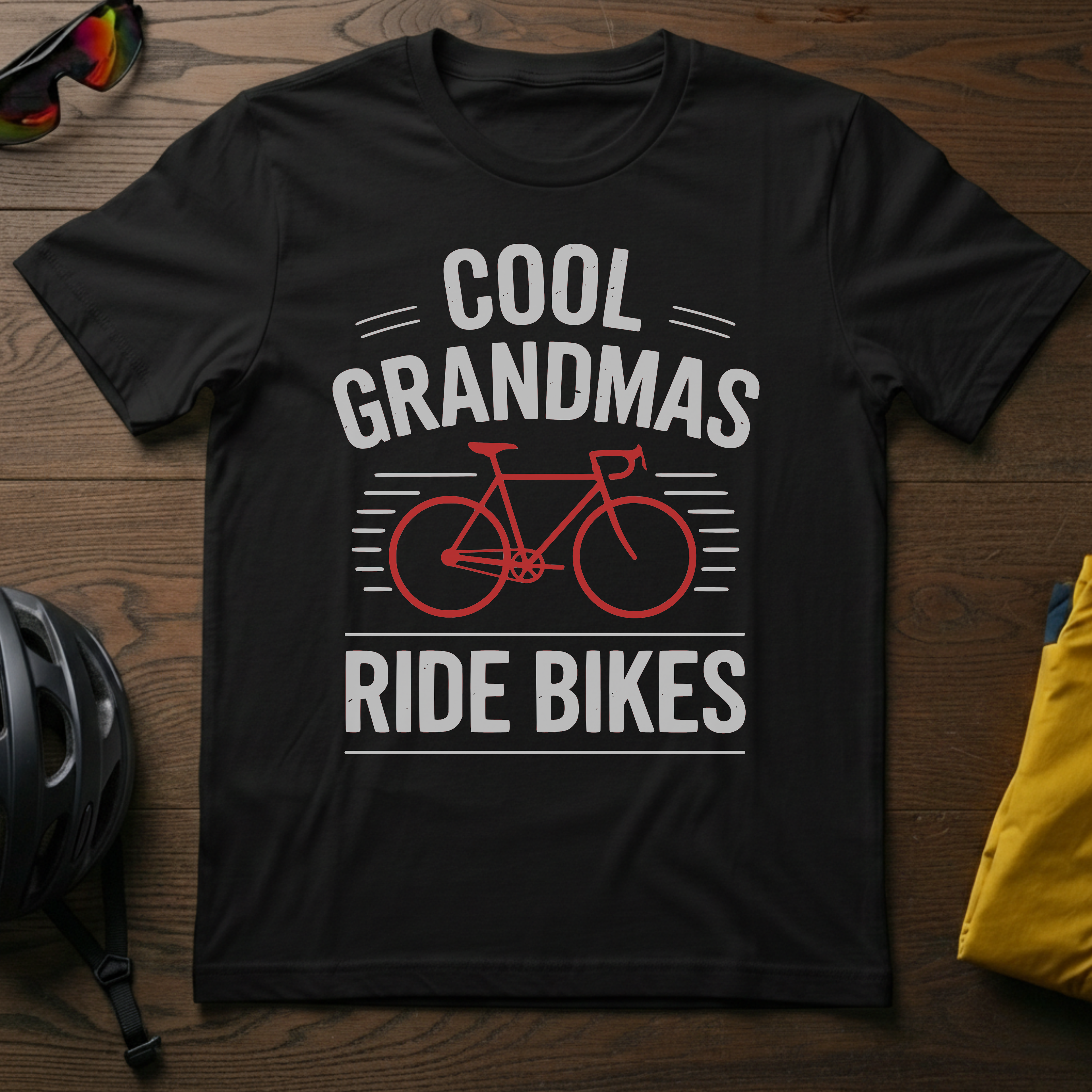 Cool Grandmas Ride Bikes Tee - Chainline Collective