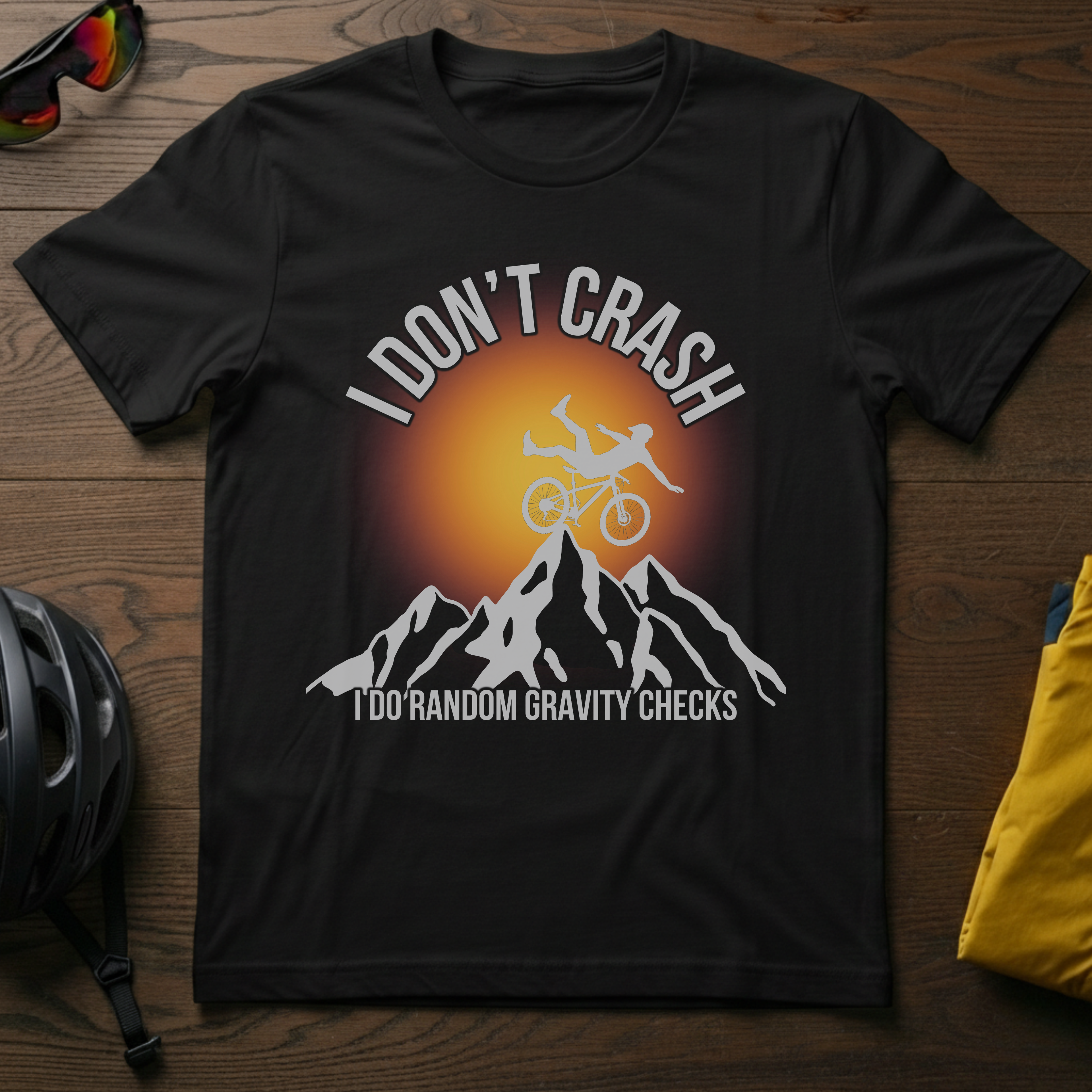 I Don't Crash, I Do Random Gravity Checks - Chainline Collective