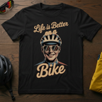 Life Is Better on a Bike Tee - Chainline Collective