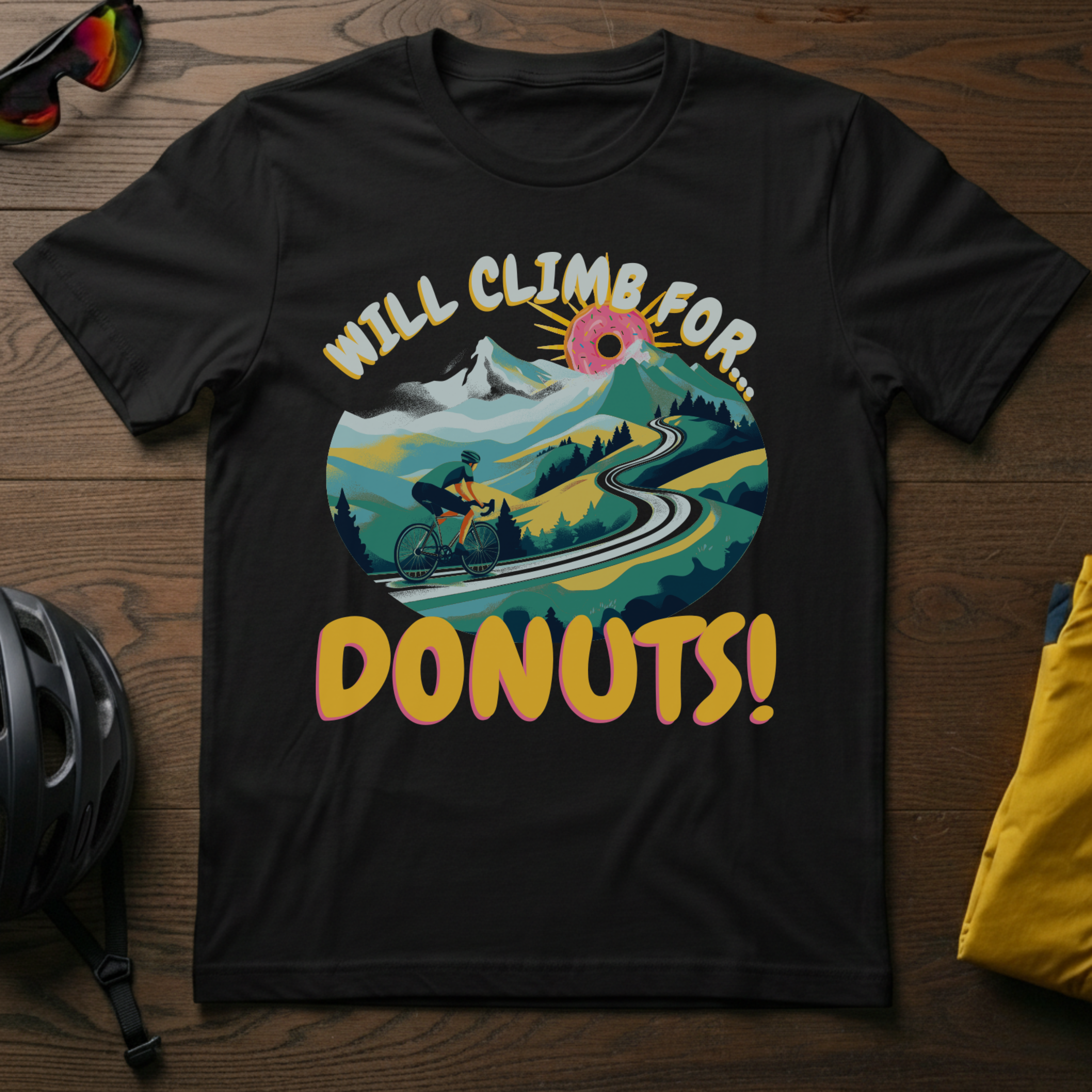 Will Climb for Donuts! - Chainline Collective
