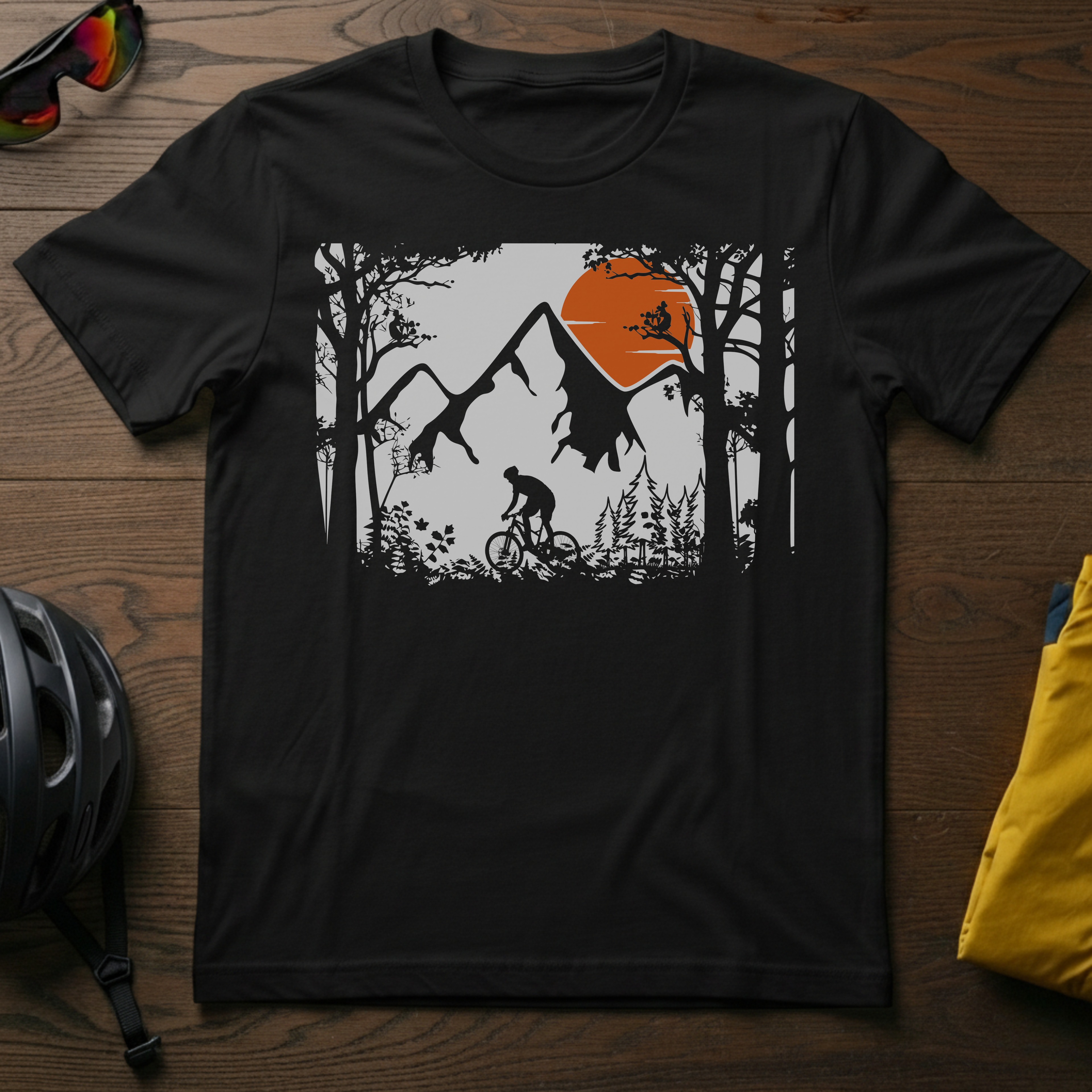 Mountain Biking at Sunset - Chainline Collective