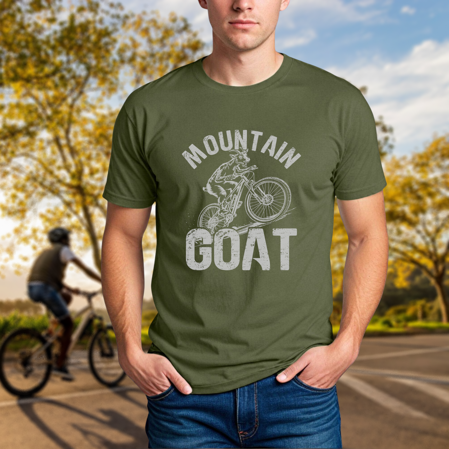 Mountain Goat Cyclist - Chainline Collective