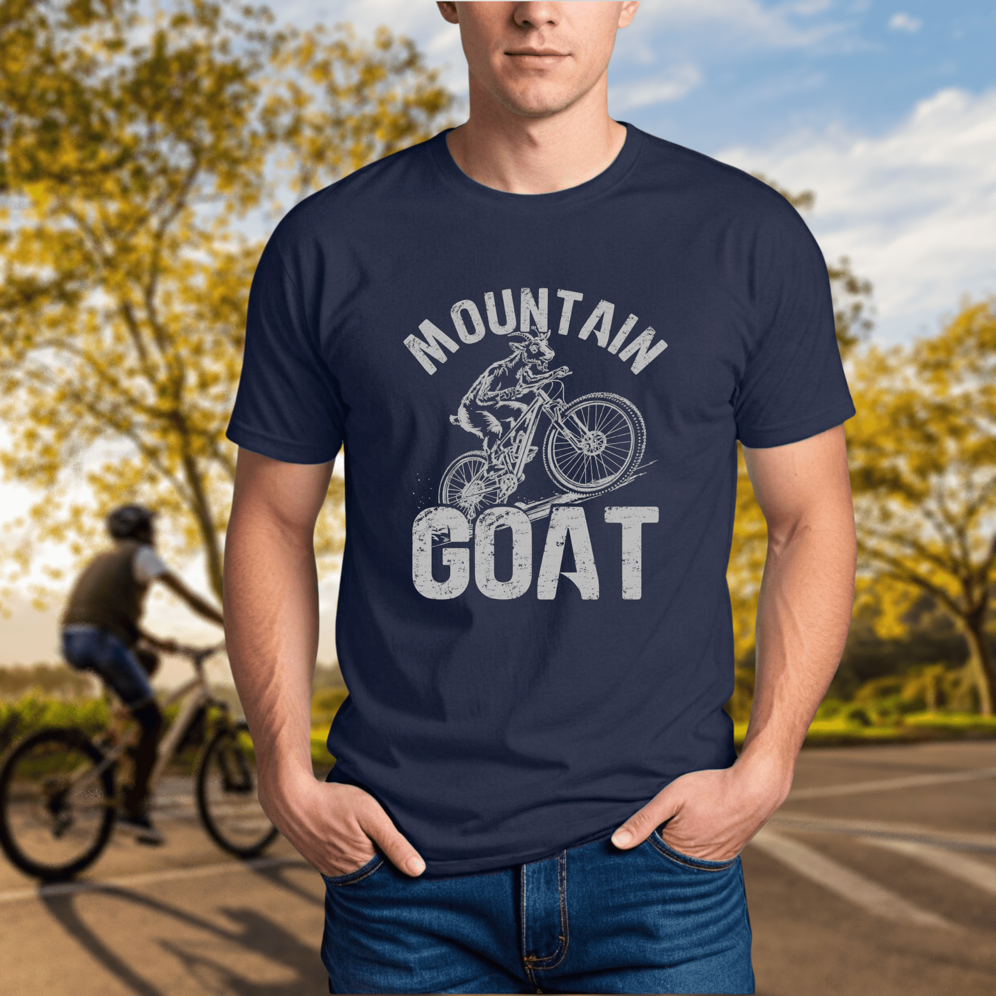 Mountain Goat Cyclist - Chainline Collective