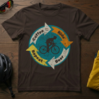 Cyclist Life Cycle T-Shirt - Coffee -> Ride -> Beer -> Repeat - Chainline Collective