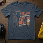 Cycling Solves Most of my Problems. Beer Solves the Rest - Chainline Collective