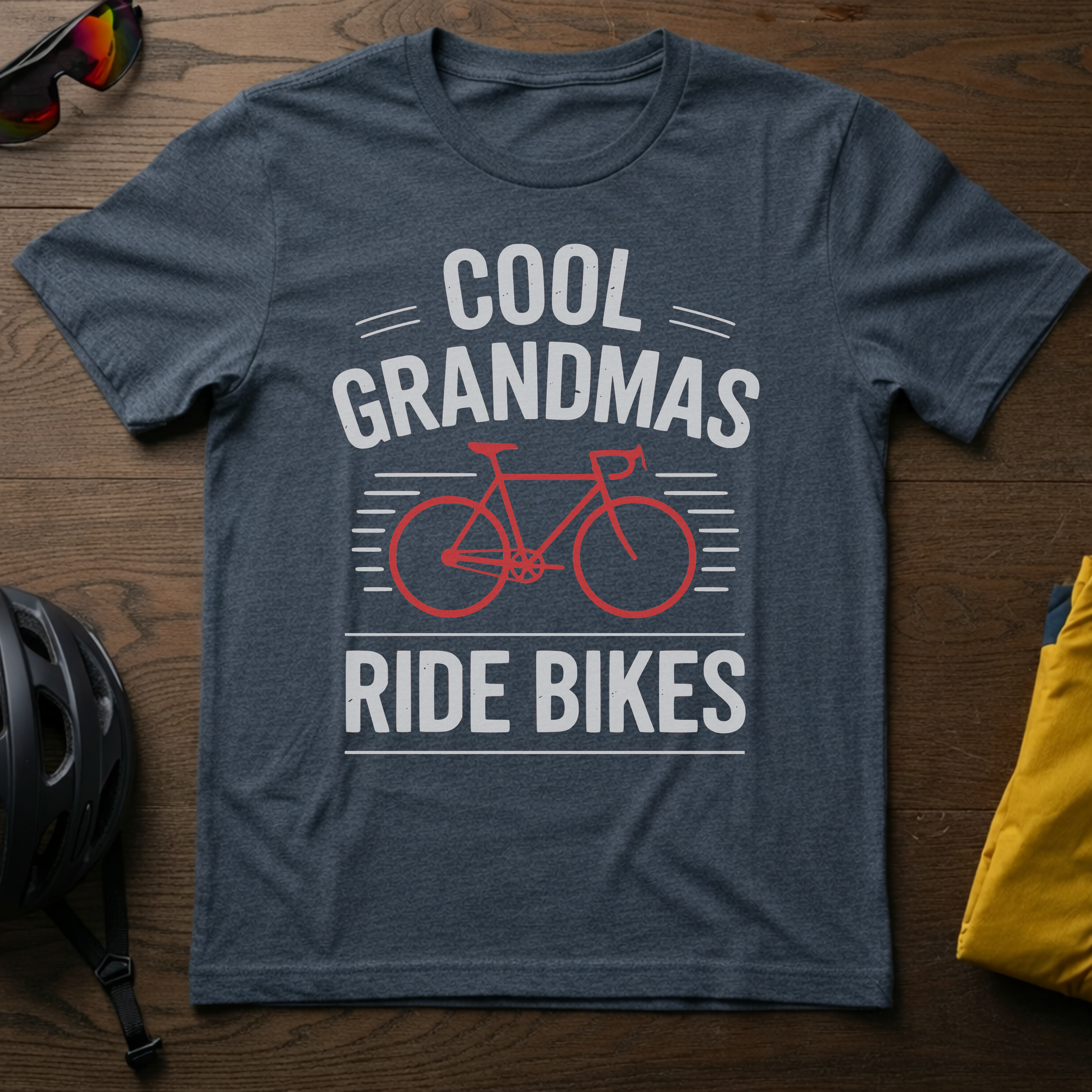Cool Grandmas Ride Bikes Tee - Chainline Collective
