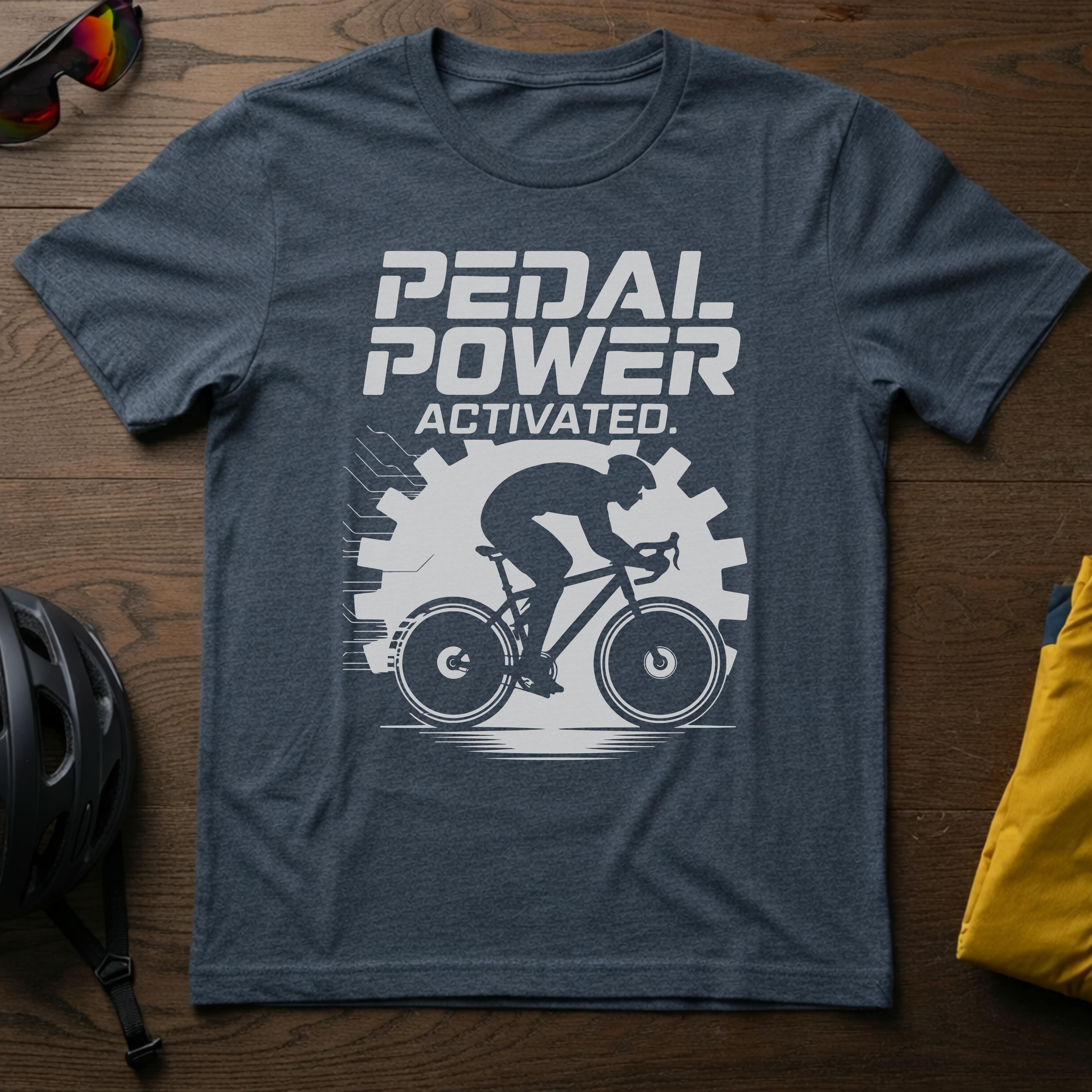 Pedal Power Activated Tee - Chainline Collective