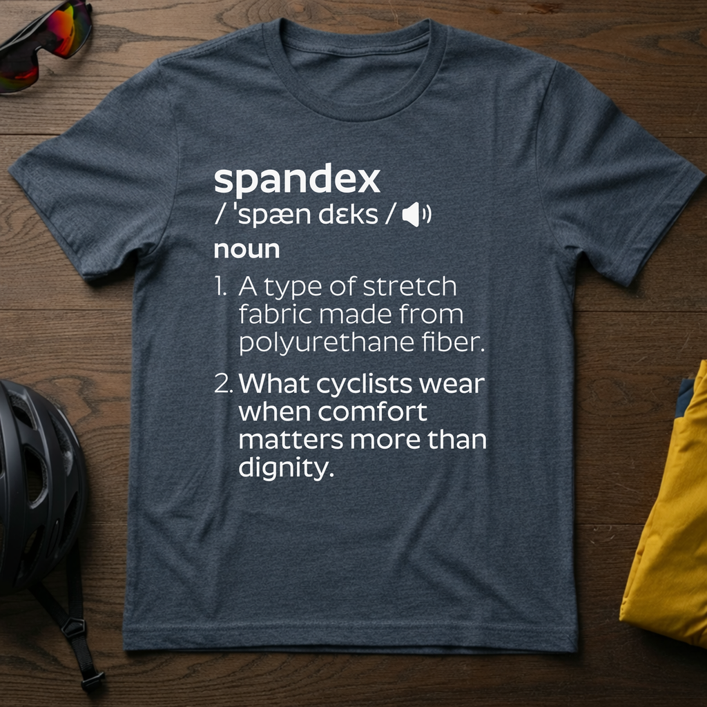 Spandex Definition Tee - Chainline Collective