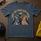 Take the Road Less Paved Tee - Chainline Collective