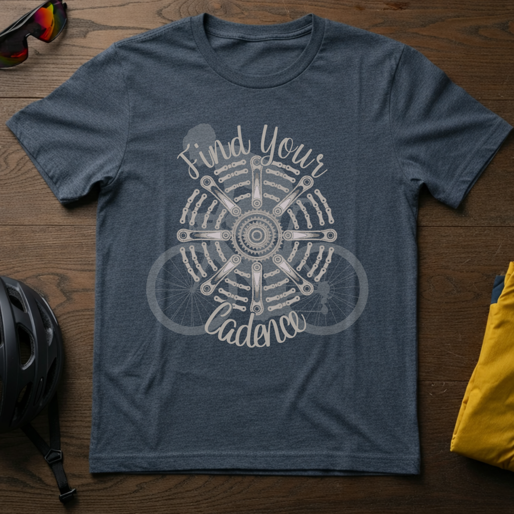 Find Your Cadence Mandala Tee - Chainline Collective