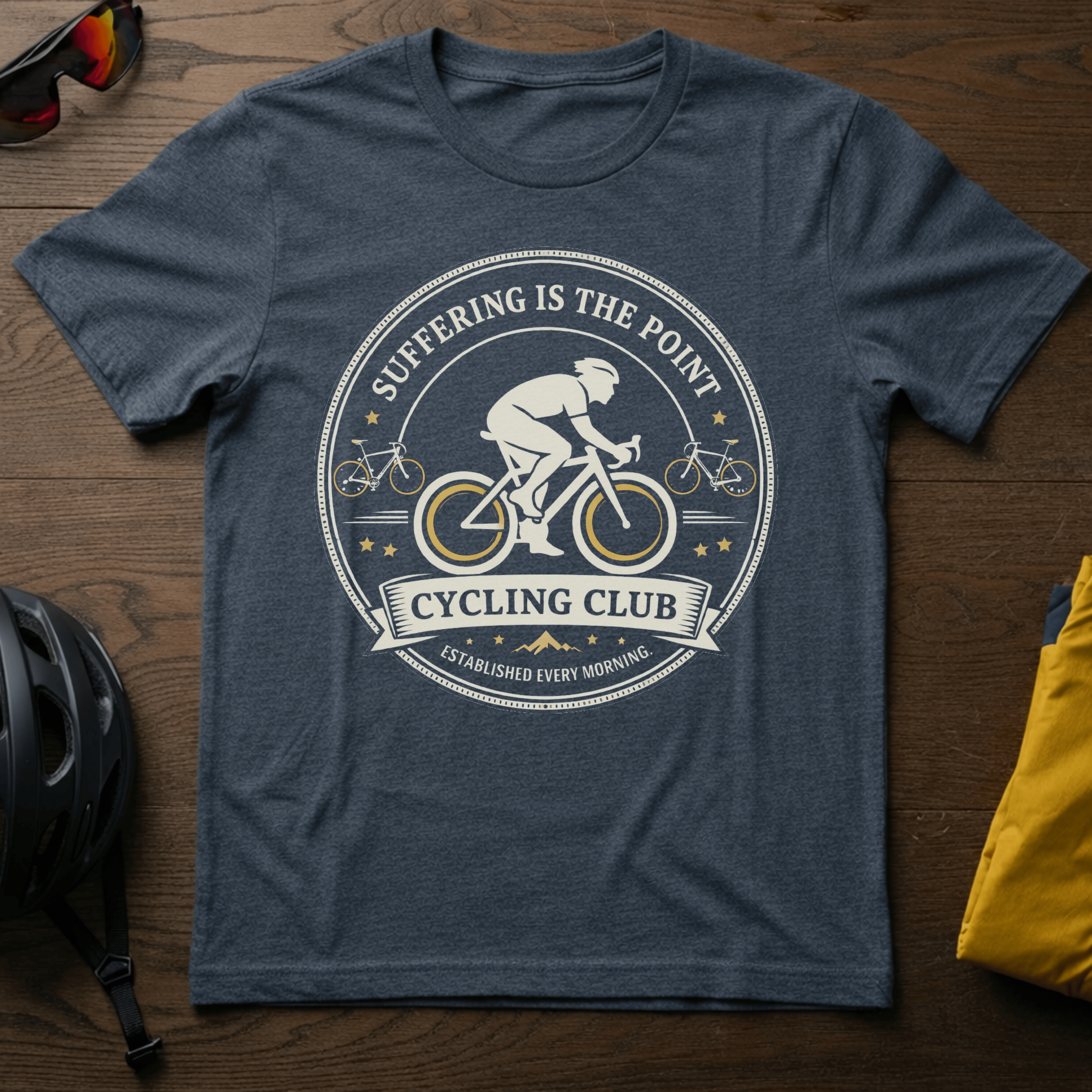 Suffering is the Point Cycling Club Tee - Chainline Collective