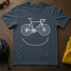 Smiley Bike T-Shirt - Chainline Collective