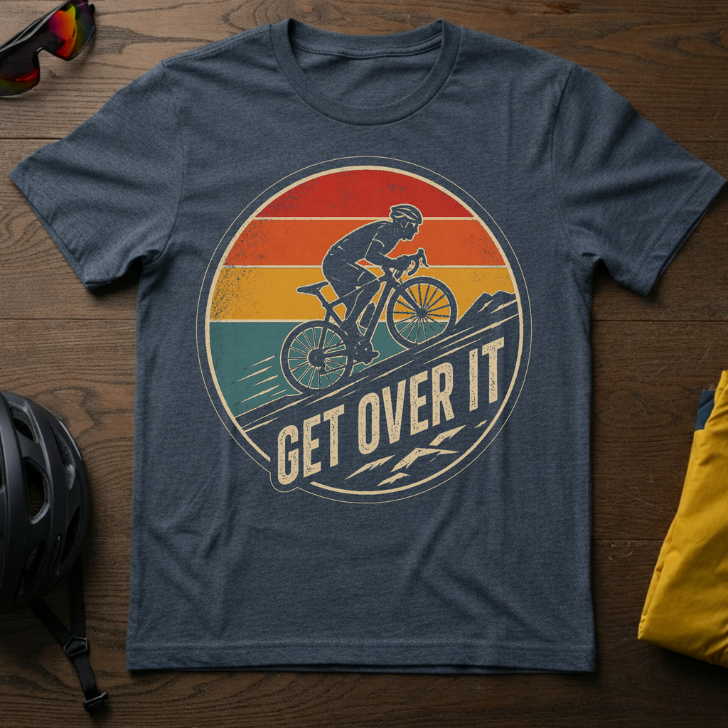 "Get Over It" Hill Climb Tee - Chainline Collective