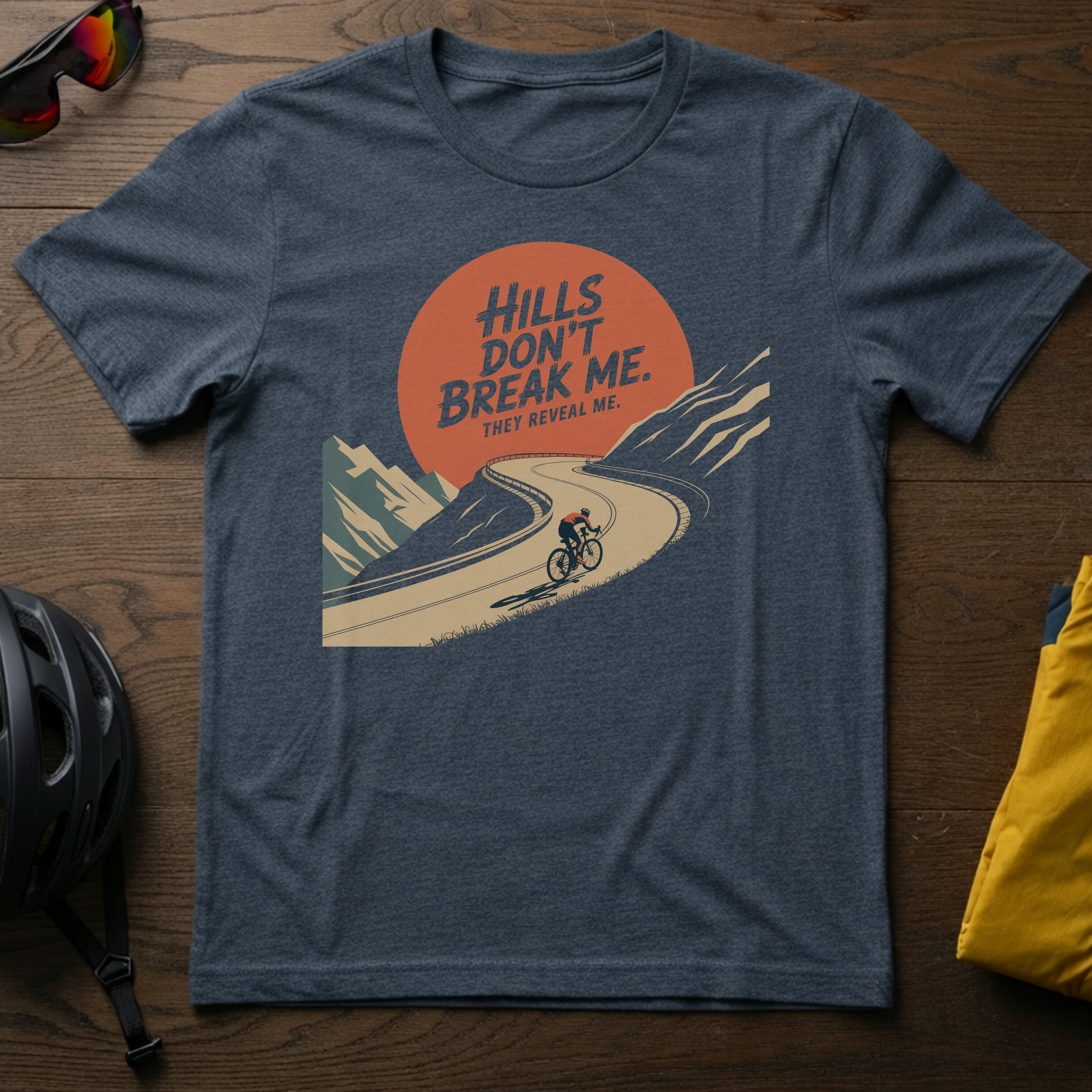 "Hills Don't Break Me... They Reveal Me" Tee - Chainline Collective