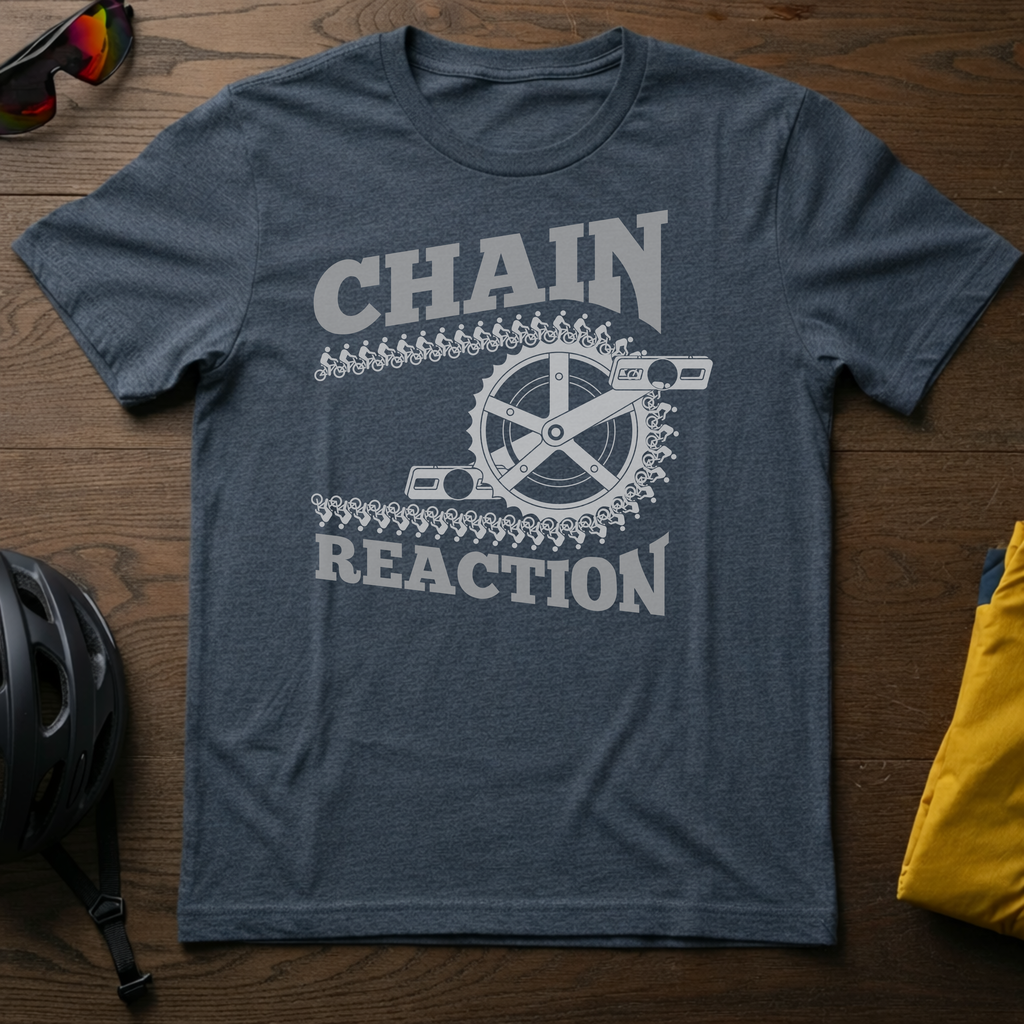 "Chain Reaction" Bike Chain Tee - Chainline Collective