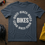 "Bikes" Logo-Style Tee - Chainline Collective
