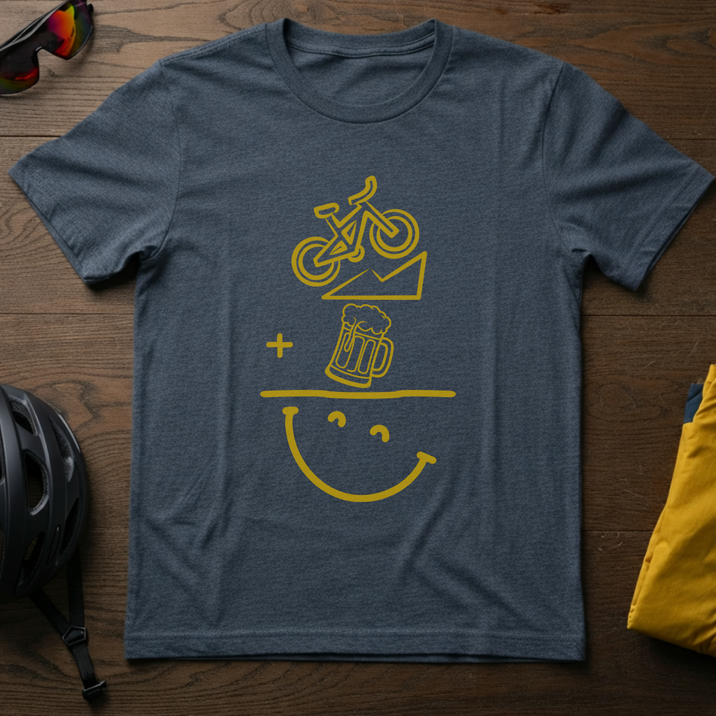 Mountain Bike + Beer = Happy - Chainline Collective