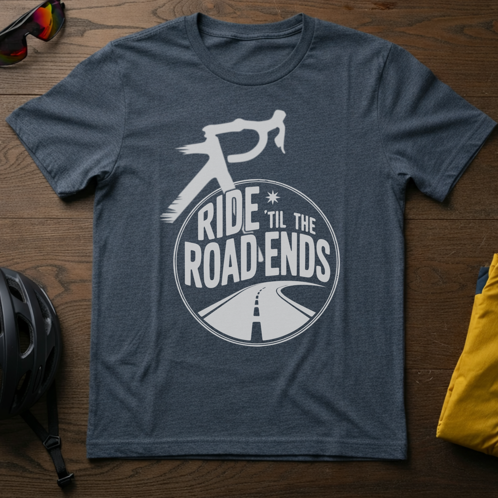 Ride 'Til the Road Ends Tee - Chainline Collective