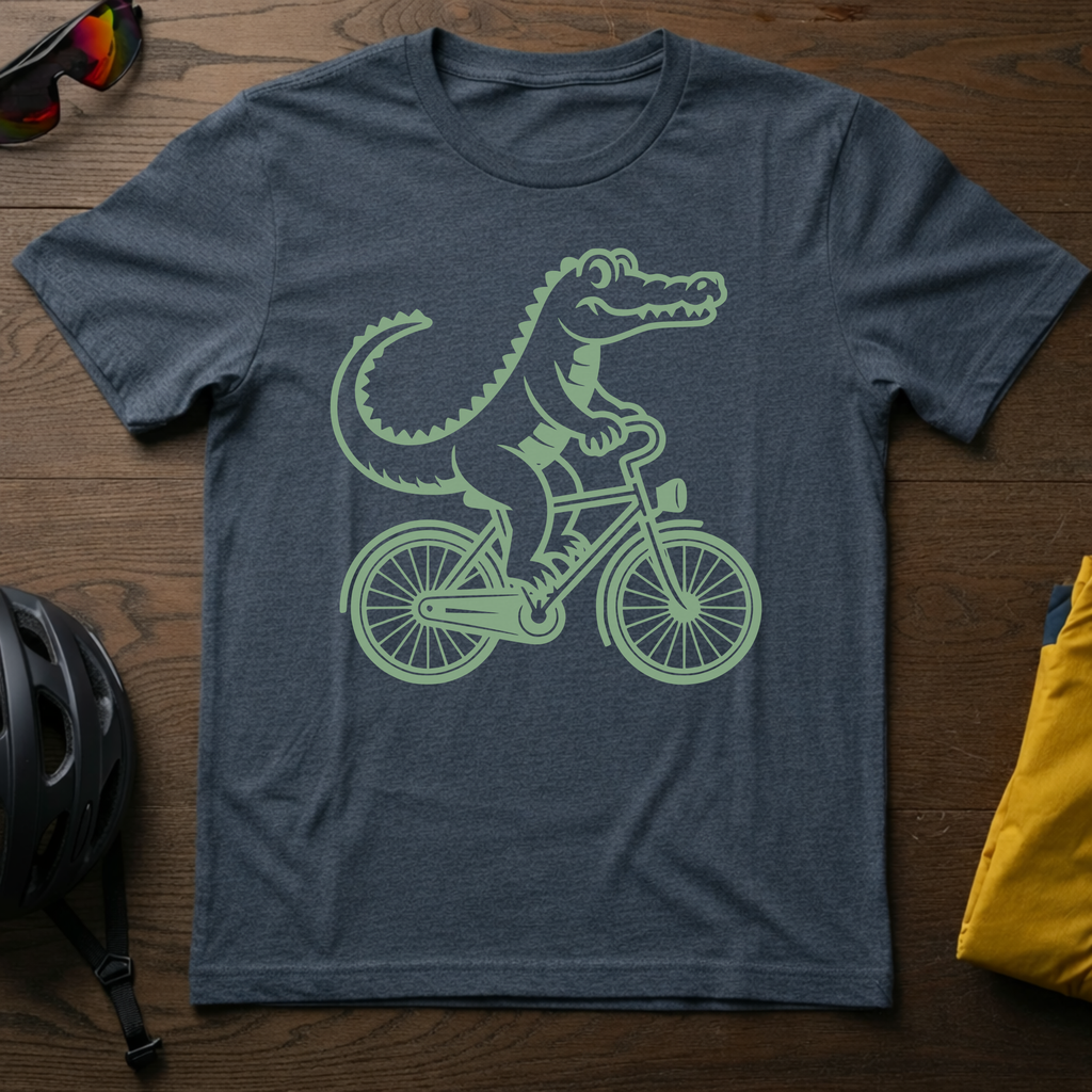Gator on a Bike Tee - Chainline Collective