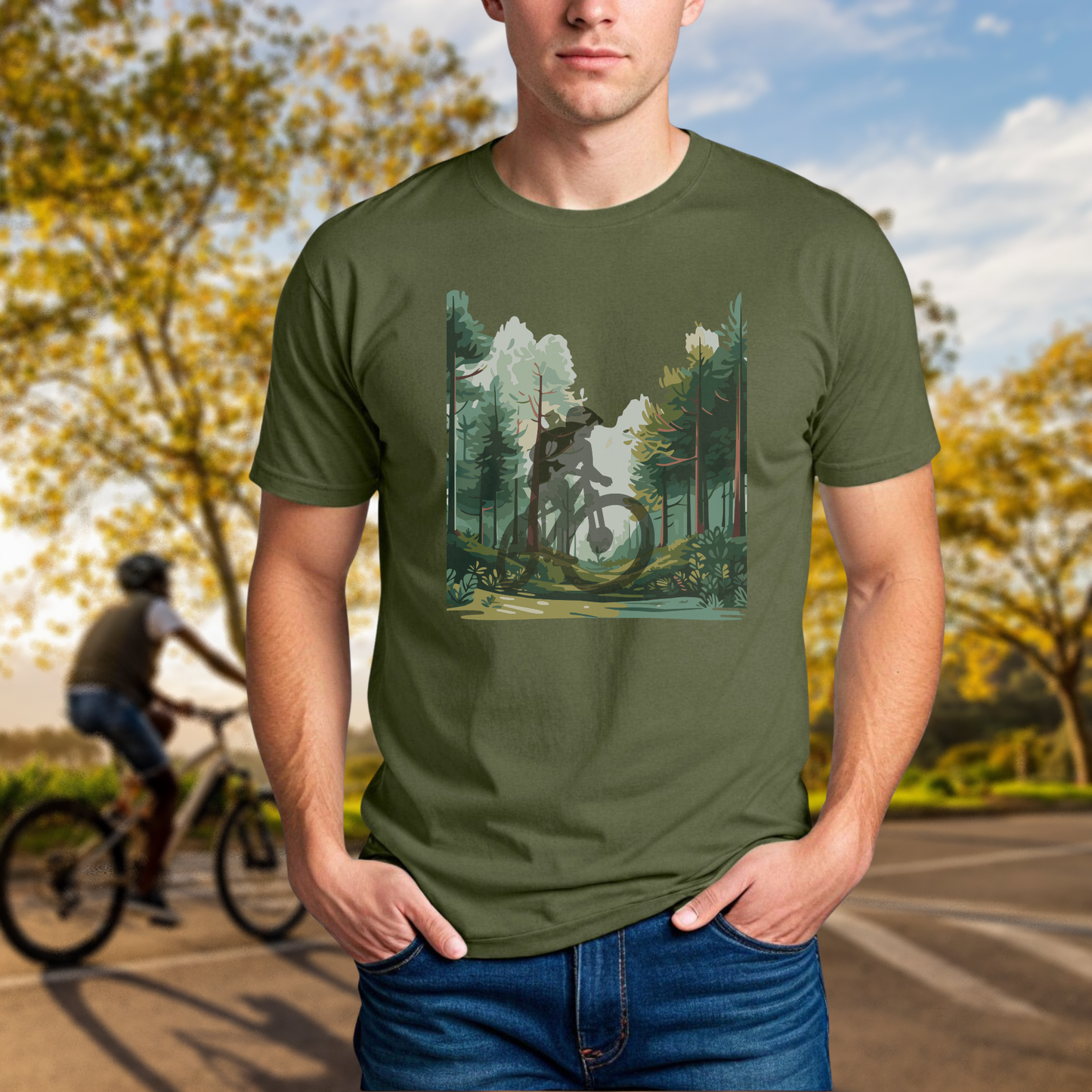 Forest Bike Shadow - Chainline Collective