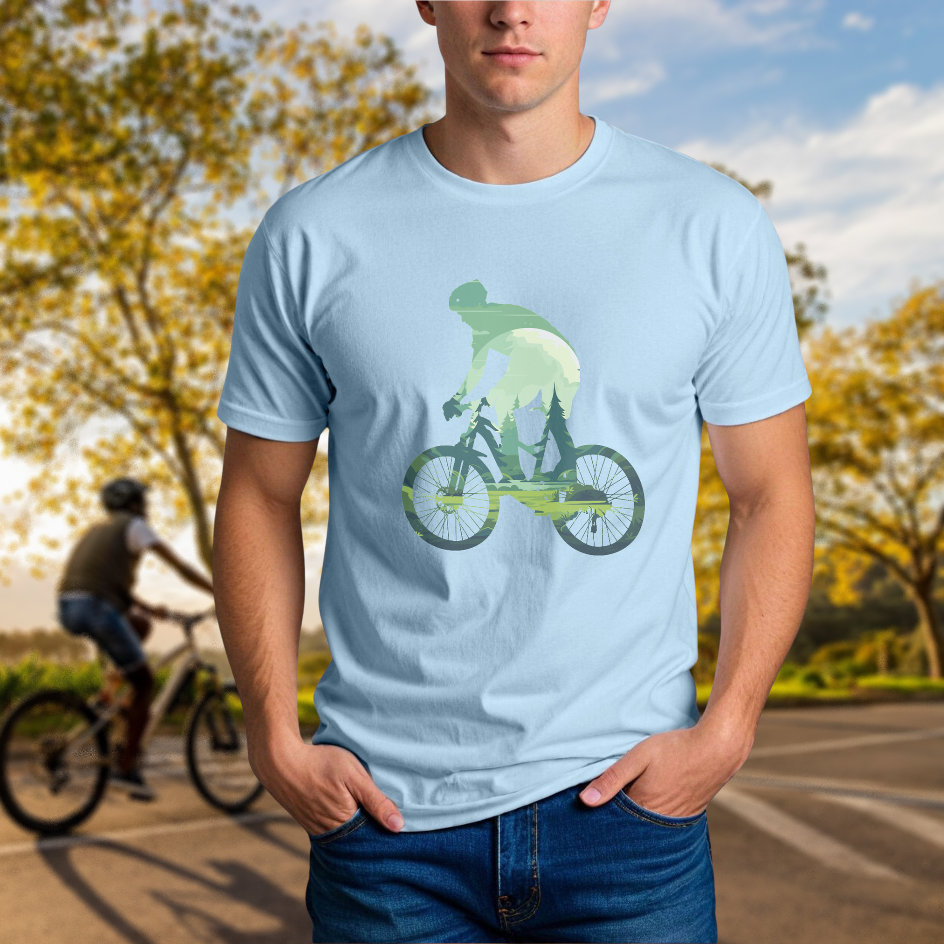 Forest Bike Silhouette - Chainline Collective