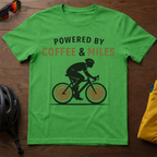 Powered By Coffee And Miles Tee - Chainline Collective