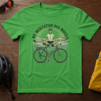 My Meditation Has Wheels Tee - Chainline Collective
