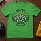 "Lose Your Breath... Find Yourself" Motivational Cyclist Tee - Chainline Collective