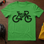 "Cycling" Typography Art Tee - Chainline Collective