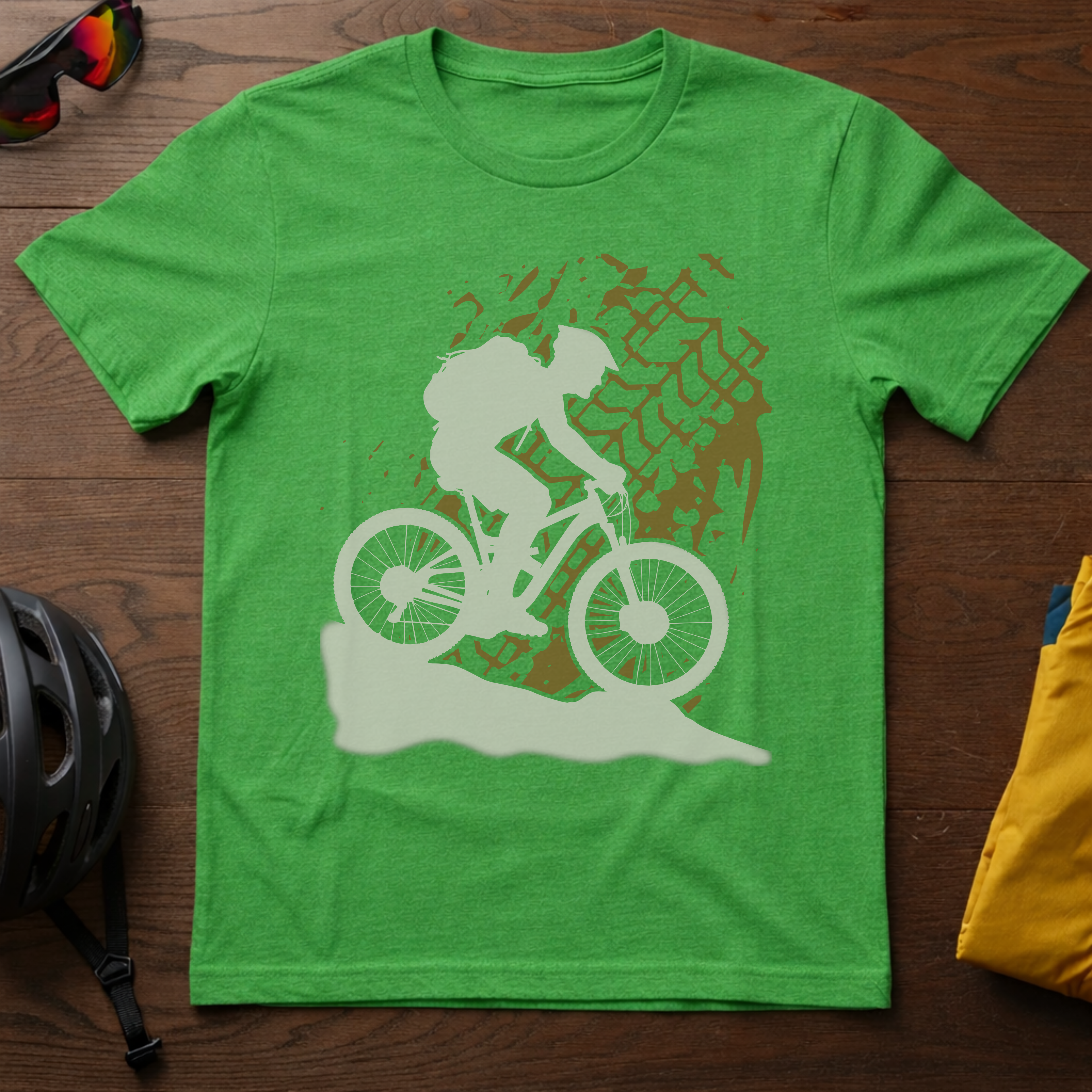 Mountain Bike Tread Silhouette - Chainline Collective